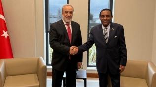 D��i�leri Bakan Yard�mc�s� Kulakl�kaya, Sudan Ba�bakan� �dris ile g�r��t�