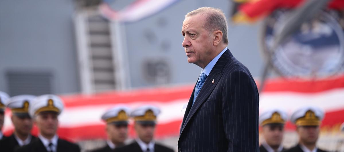T�rk donanmas�n�n gurur g�n�... Ba�kan Erdo�an: Havada, karada ve denizde destan yaz�yoruz