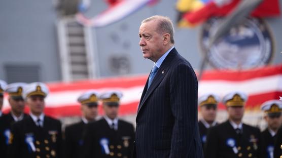 T�rk donanmas�n�n gurur g�n�... Ba�kan Erdo�an: Havada, karada ve denizde destan yaz�yoruz