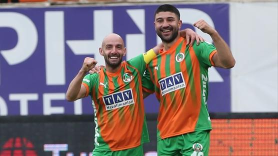 Alanyaspor'dan 2 goll� zafer