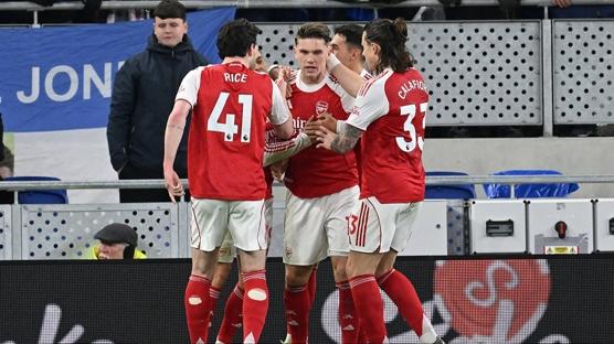 Arsenal'e 3 puan� Gy�keres getirdi