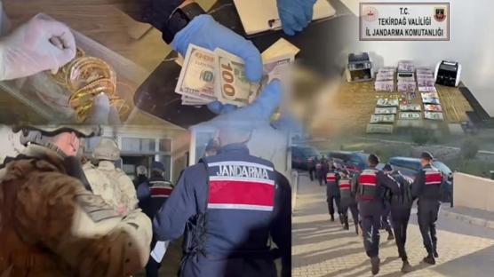 7 ayrı organize suç örgütü çökertildi