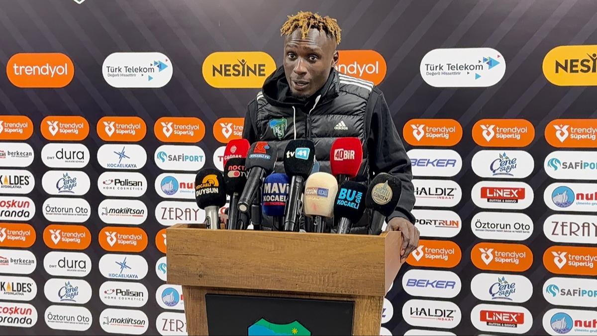 Daniel Agyei: Y�l� galibiyetle kapatmak g�zel