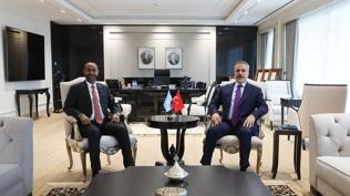 Dost �lkeyle kritik temas: Bakan Fidan Ankara'da g�r��t�