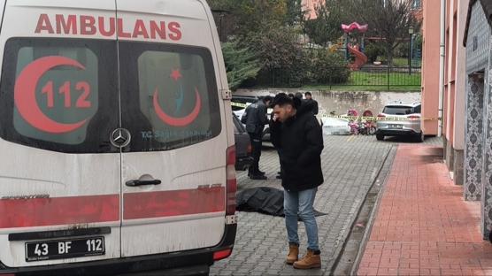 K�tahya'da ��pheli �l�m! 10. kattan d��erek can verdi