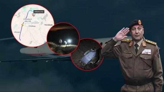 Libya Genelkurmay Ba�kan� da u�aktayd�... Bakanl�k duyurdu: �zel jetin enkaz�na ula��ld�