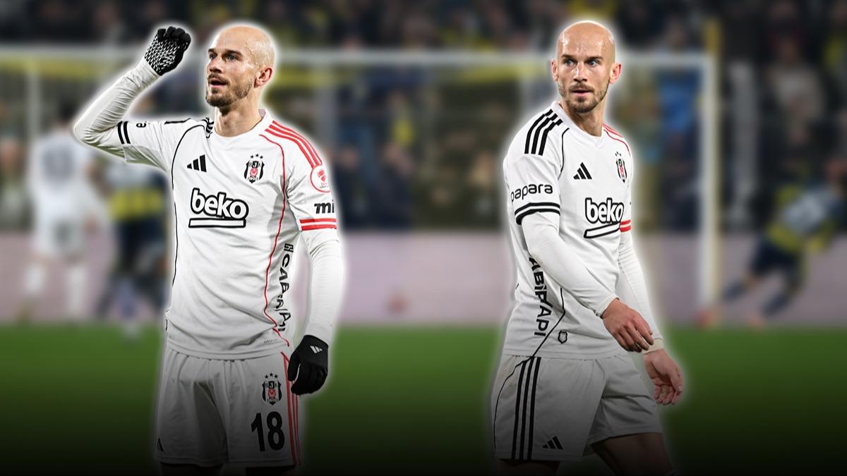 Derbide kazanan Be�ikta�