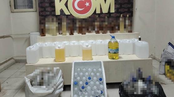 Sahte i�ki operasyonunda 3 tutuklama