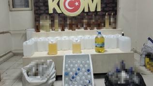 Sahte i�ki operasyonunda 3 tutuklama