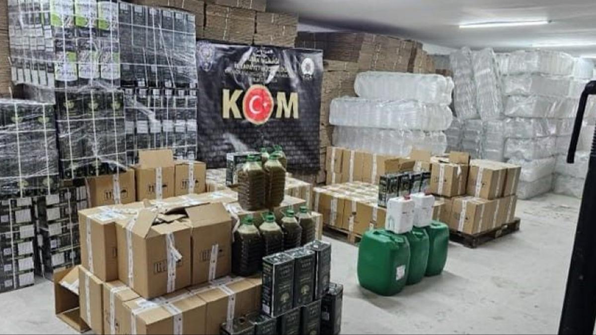 Zeytinya��nda b�y�k vurgun! 23 ton ya��n yaln�zca 3 tonu ger�ek ��kt�