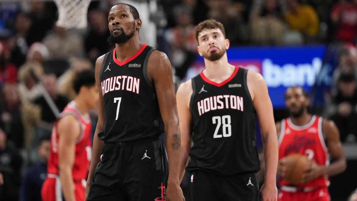 Alperen �eng�n'�n �abas� yetmedi! Houston Rockets deplasmanda ma�lup