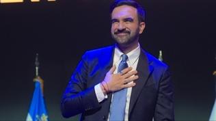 New York'un yeni Belediye Ba�kan� Filistinli kar��t� �rk��l�kla m�cadele edece�ine s�z verdi