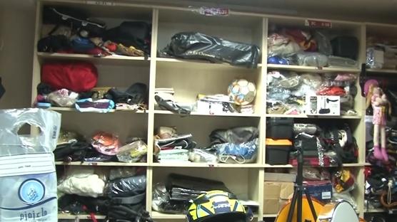 Toplu ta��mada unutulan e�yalar bir oday� doldurdu