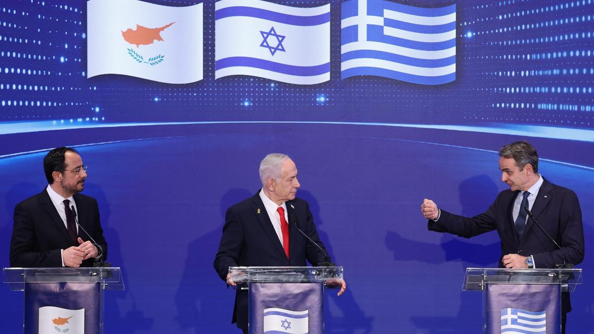 ��l� zirvenin jeopoliti�i: GKRY��srail�Yunanistan ekseninde T�rkiye'nin konumland�r�lmas�