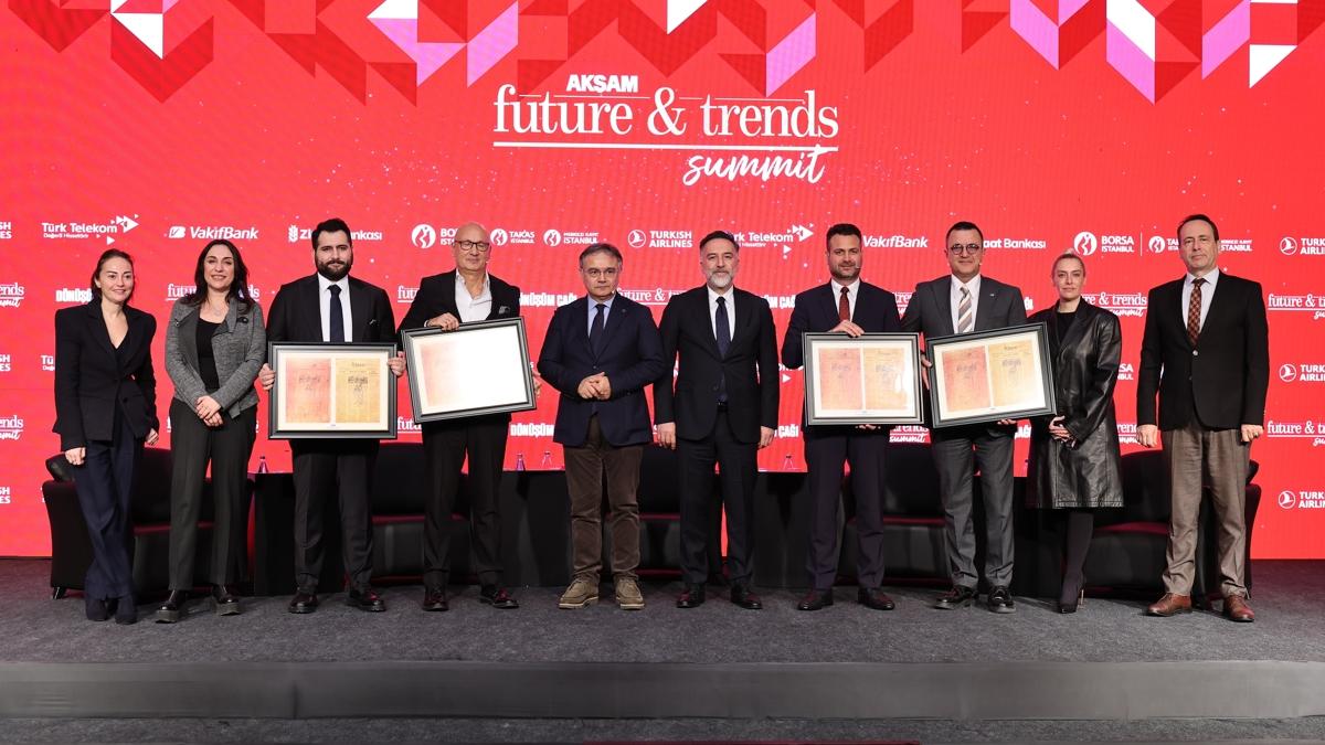 Ak�am Gazetesi Future&Trends dergisi, 21. y�l�n� zirveyle ta�land�rd�
