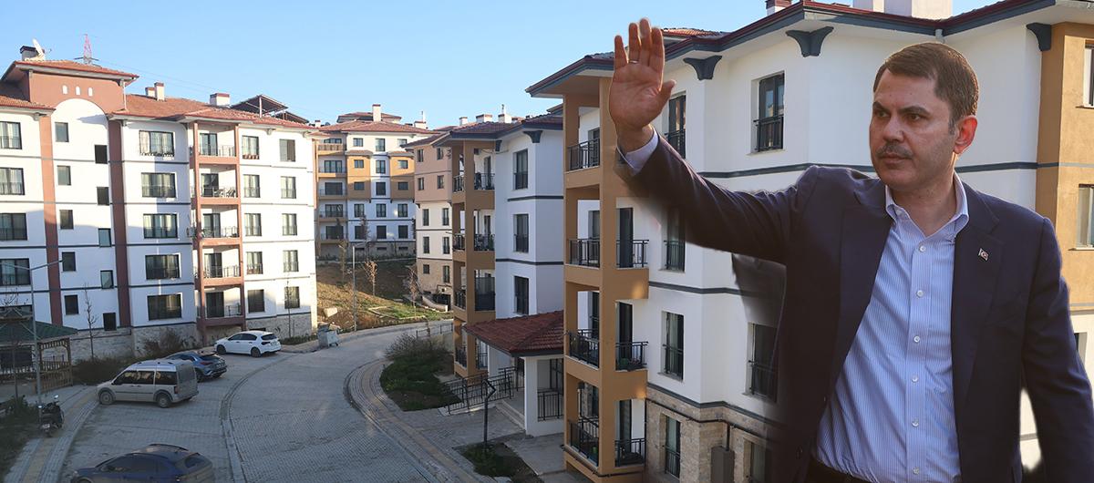 Asr�n felaketinin yaralar� sar�l�yor... Bakan Kurum: �imdi s�rada 455 bininci yuvam�z�n anahtar� var