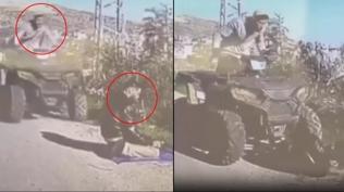 Namaz k�lan Filistinliye �arpt�