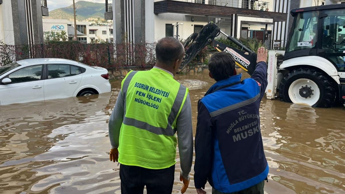 Bodrum'u sa�anak vurdu