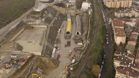 Dev tünelle seyahat süresi 4 saatten 1 saat 30 dakikaya inecek