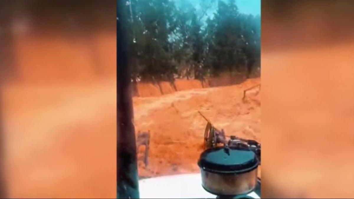 Mu�la'da altyap� skandal�: Sa�anak dereyi t�kay�p ta��rd�