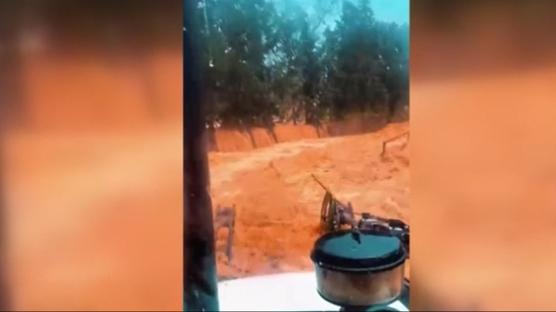 Mu�la'da altyap� skandal�: Sa�anak dereyi t�kay�p ta��rd�