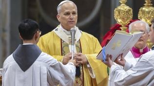 Papa ilk kez Noel ayini yönetti