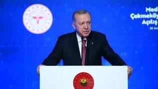 #CANLI Cumhurba�kan� Erdo�an'dan sa�l�k sistemi vurgusu: Avrupa trajedi ya�ad�