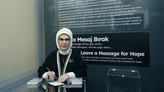 Emine Erdo�an: K�llerinden do�acak bir Gazze'ye inan�yoruz