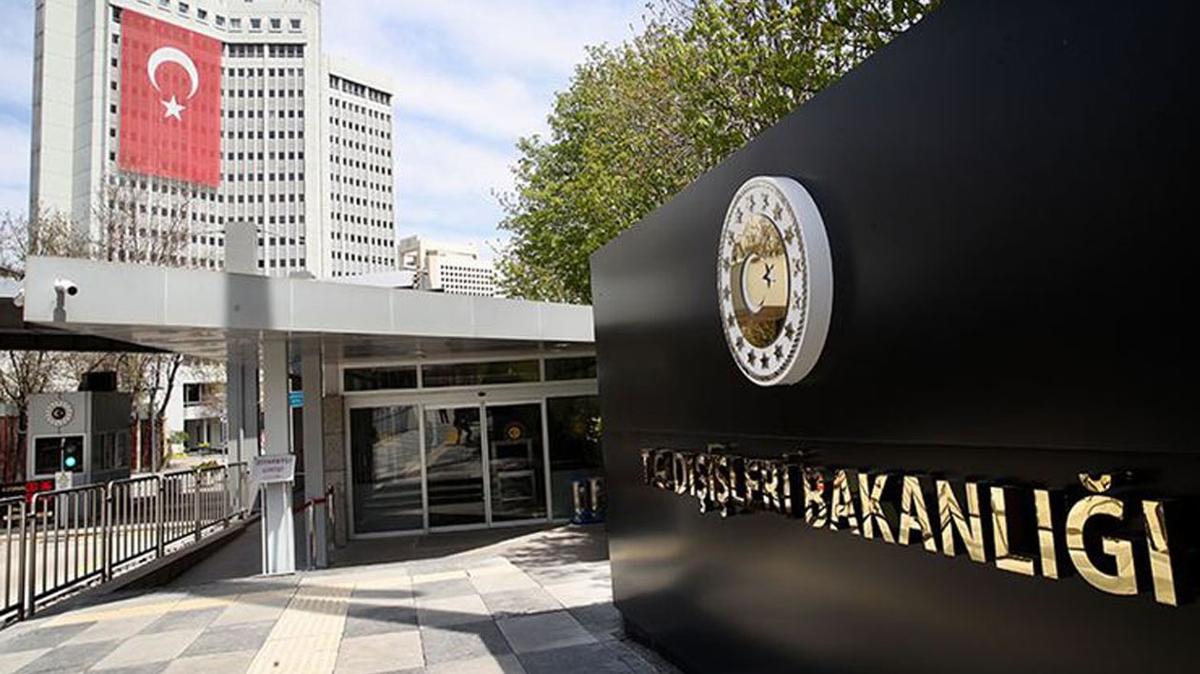 Dışişleri Bakanlığı: Hain terör saldırısını kınıyoruz