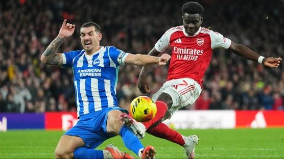 Arsenal'den Brighton'a ge�it yok
