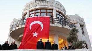 Cumhurba�kan� Erdo�an'dan Hatay'�n simgesel Meclis binas�na ziyaret