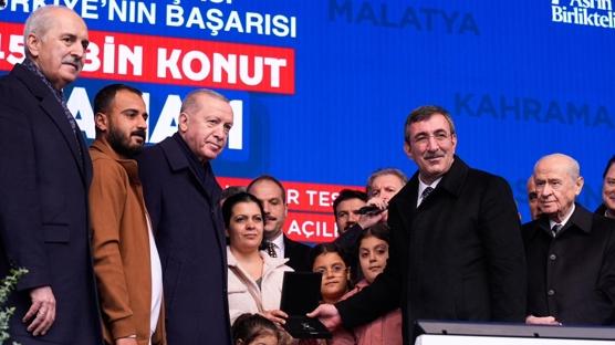 Cumhurba�kan� Yard�mc�s� Y�lmaz: Yap�m� tamamlanan 455 bin ba��ms�z b�l�m� teslim etmenin gururunu ya��yoruz