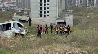 Esenyurt'ta feci kaza