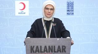 “Kalanlar”dan yükselen mesaj! Emine Erdoğan'dan dikkat çeken paylaşım: Gazze küllerinden doğacak