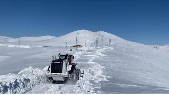 Kar 74 yerle�im yerinde ula��m� durdurdu! Ekipler seferber edildi