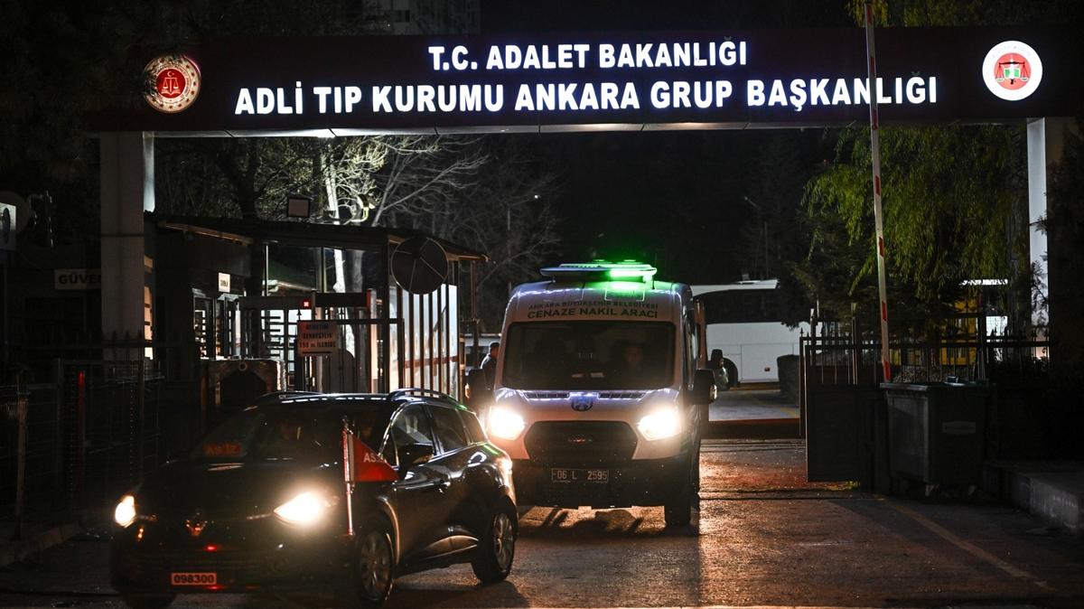 Libya heyetine ait cenazelerin adli t�ptaki i�lemleri tamamland�