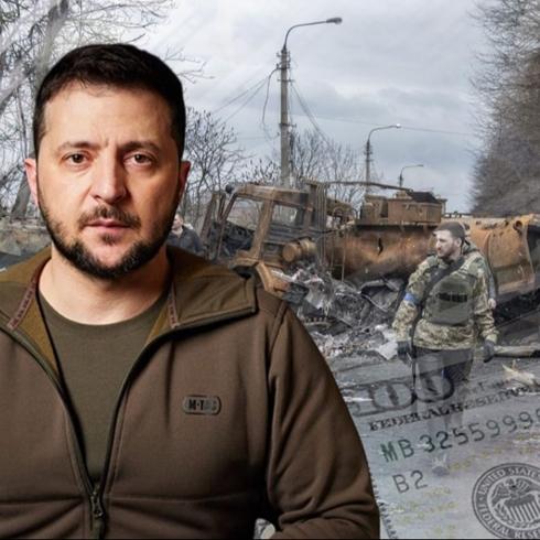 Zelenski'nin hesab� dudak u�uklatt�