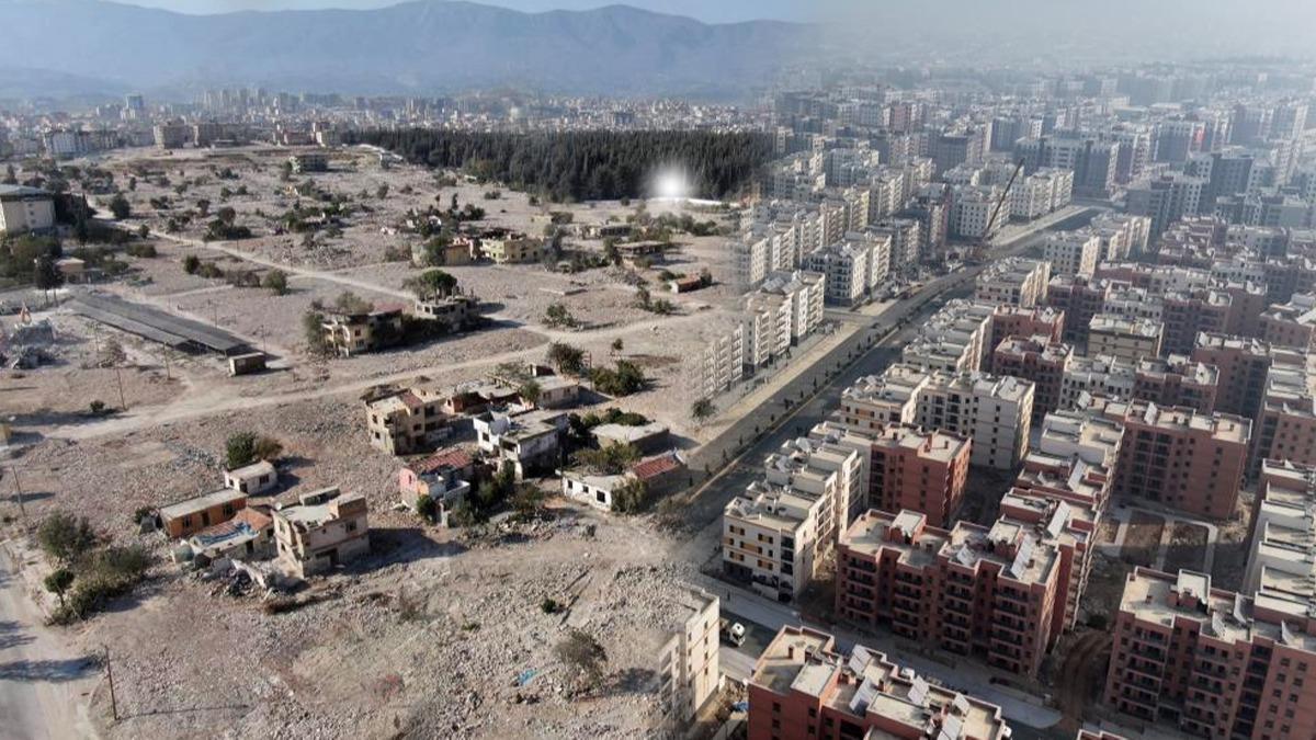 T�m mahalle yerle bir olmu�tu... Asr�n felaketinden sonra ���klar yeniden yand�