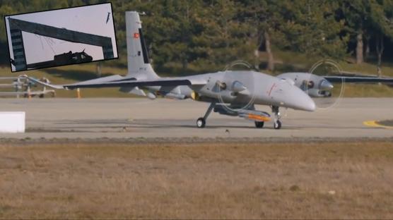 Yerli ve milli TOLUN-F art�k haz�r! S���nak delici f�ze Bayraktar AKINCI'n�n kanatlar�ndan s�z�ld�