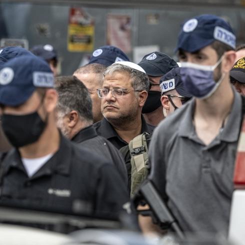 Ben-Gvir'i ta�layarak kovdular