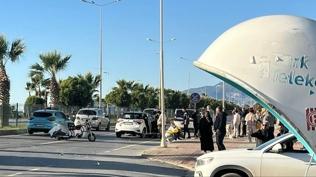 Alanya'da feci kaza: 3 tekerlekli motosiklette can pazar�