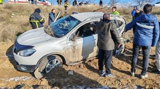 Amasya'da feci kaza: 8 yaralı