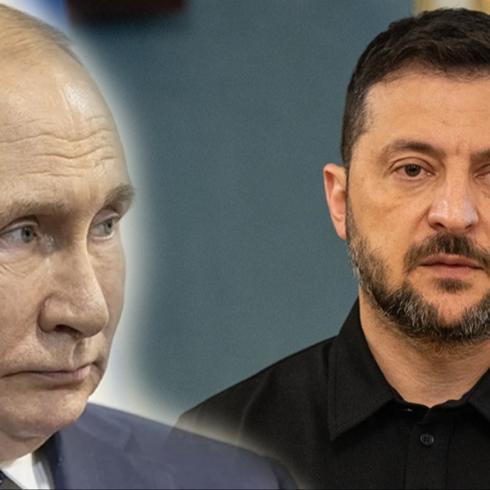 Zelenski'den 'haz�r�m' mesaj�