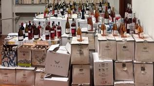 Ka�ak i�ki satan i� yerine operasyon! 2 bin 263 �i�e ele ge�irildi