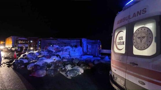 Kuzey Marmara Otoyolu'nda kaza: 2 yaral�