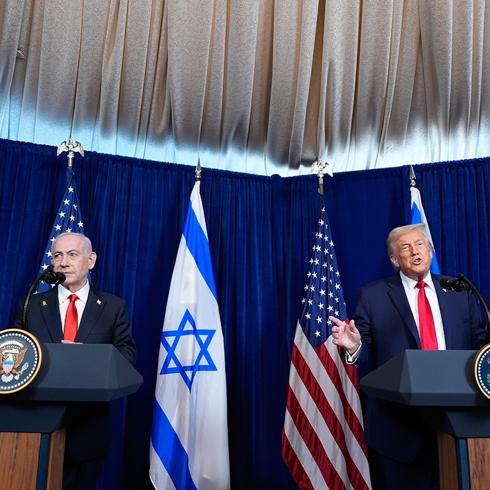 Netanyahu'nun y�z�ne s�yledi! Trump'tan T�rkiye'ye F-35 sat���yla ilgili soruya cevap