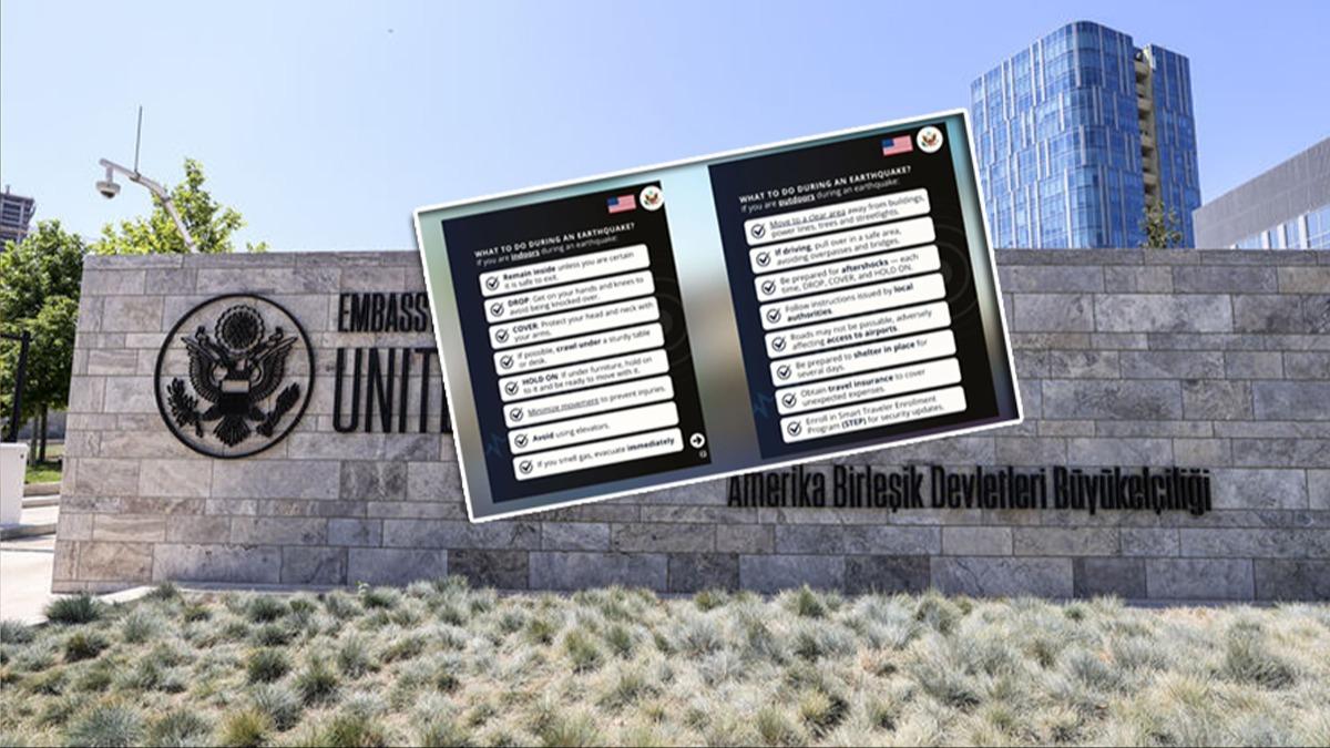 ABD'nin Ankara B�y�kel�ili�i'nden garip uyar�