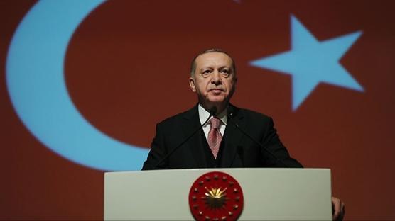 Cumhurba�kan� Erdo�an �ehit polisin ailesiyle g�r��t�