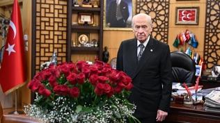 Cumhurba�kan� Erdo�an'dan Bah�eli'ye yeni ya� ve yeni y�l tebri�i