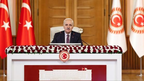 TBMM Ba�kan� Numan Kurtulmu�'tan yeni y�l mesaj�